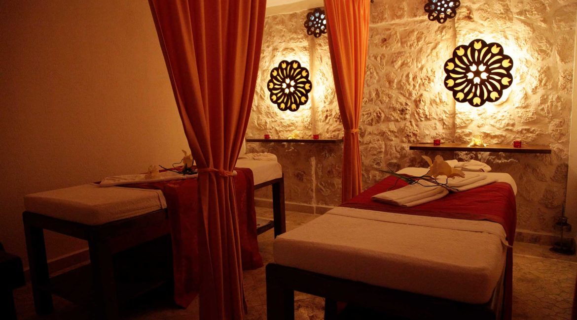 Massage rooms at the Likya Resdence