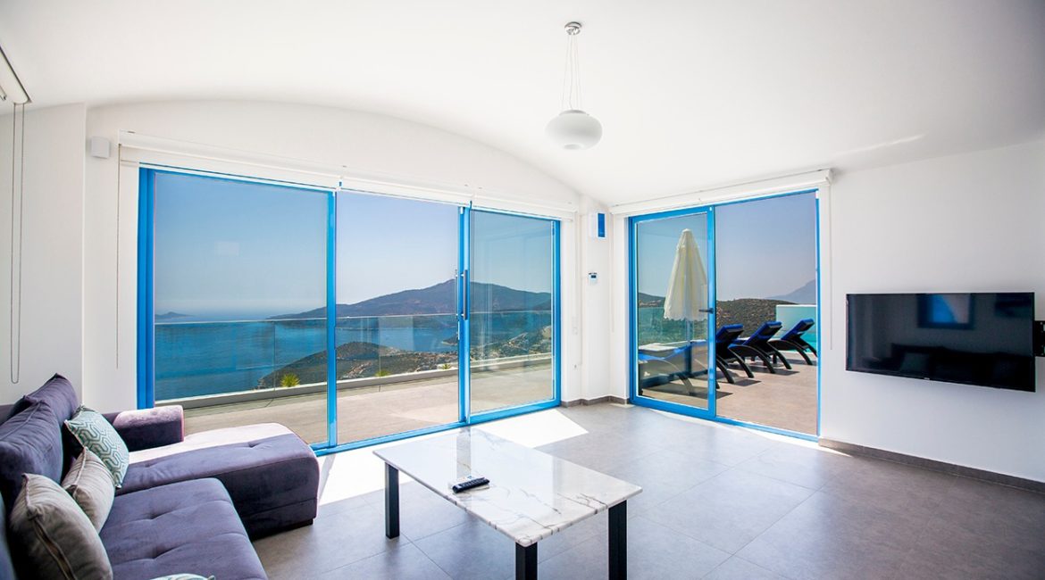 Villa En Tepe 2 lounge with beautiful views