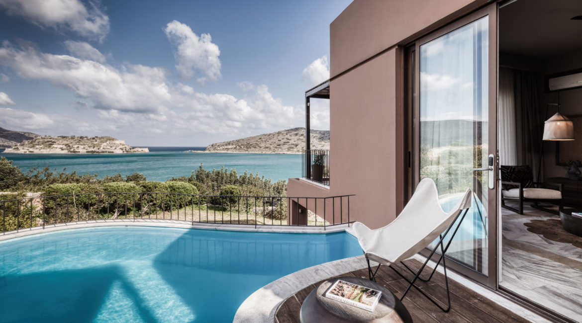 Family Suite Private Pool at Domes of Elounda