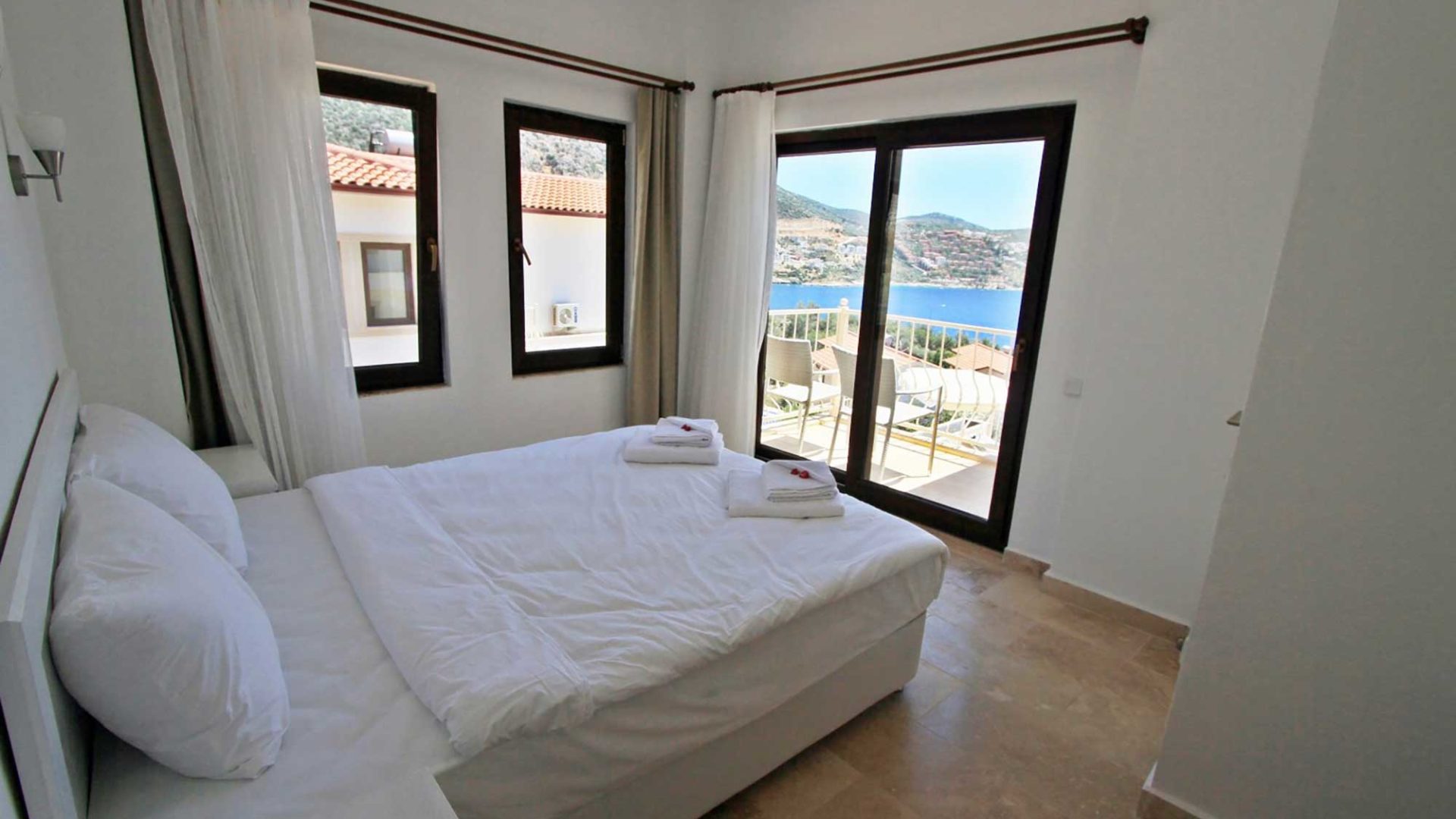 Double bedroom at Villa Iris