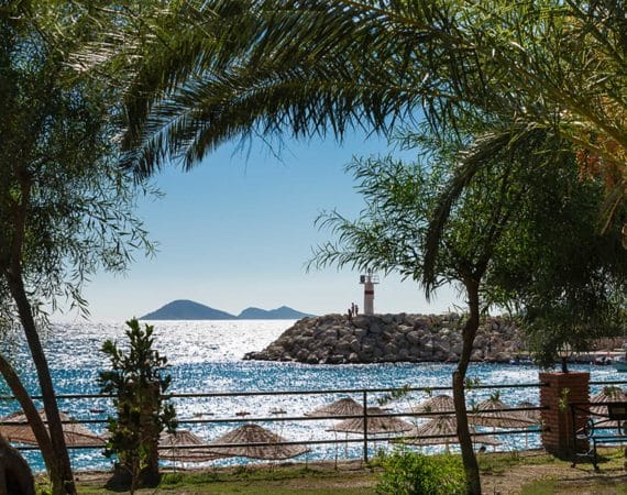 The lighthouse at Kalkan Harbour