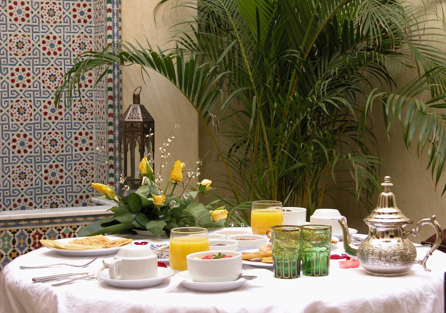 Breakfast at Riad Kniza