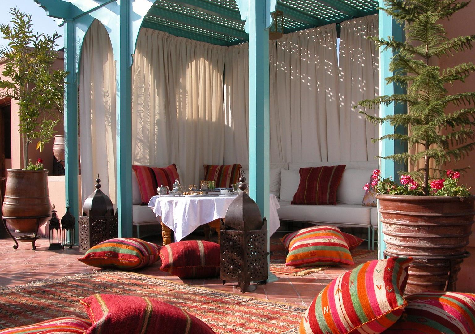 Roof Top Terrace at Riad Kniza