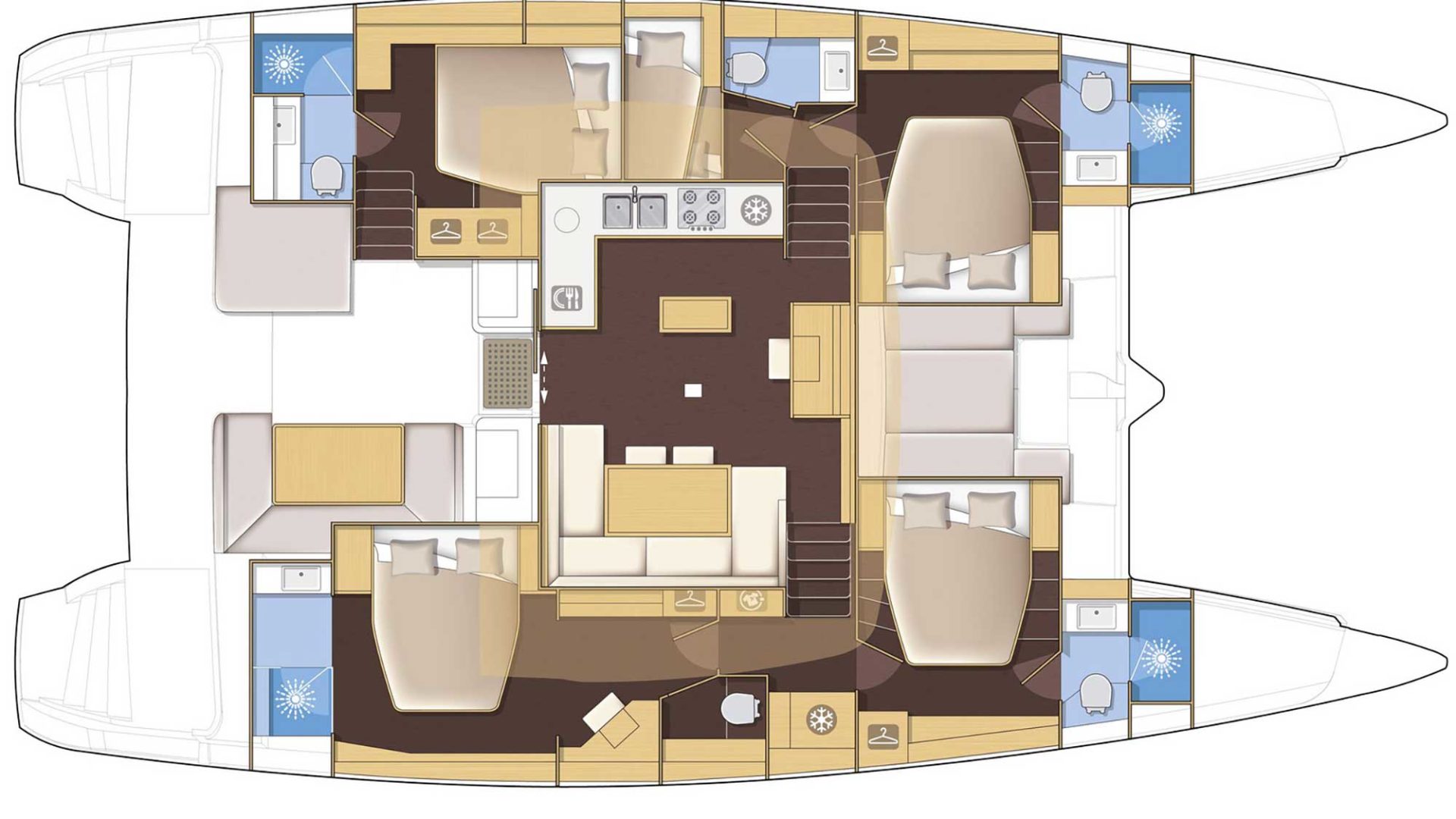 Aurous deck plan