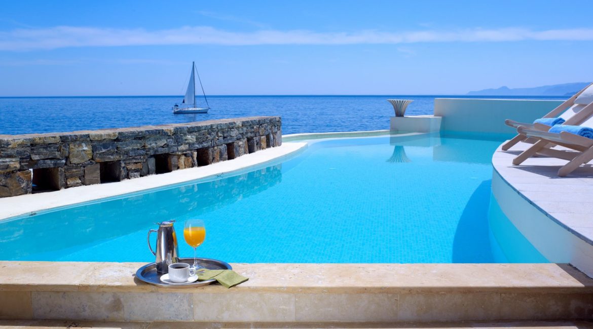 St Nicolas Bay Hotel Club Studio Suite Private Pool Seafront