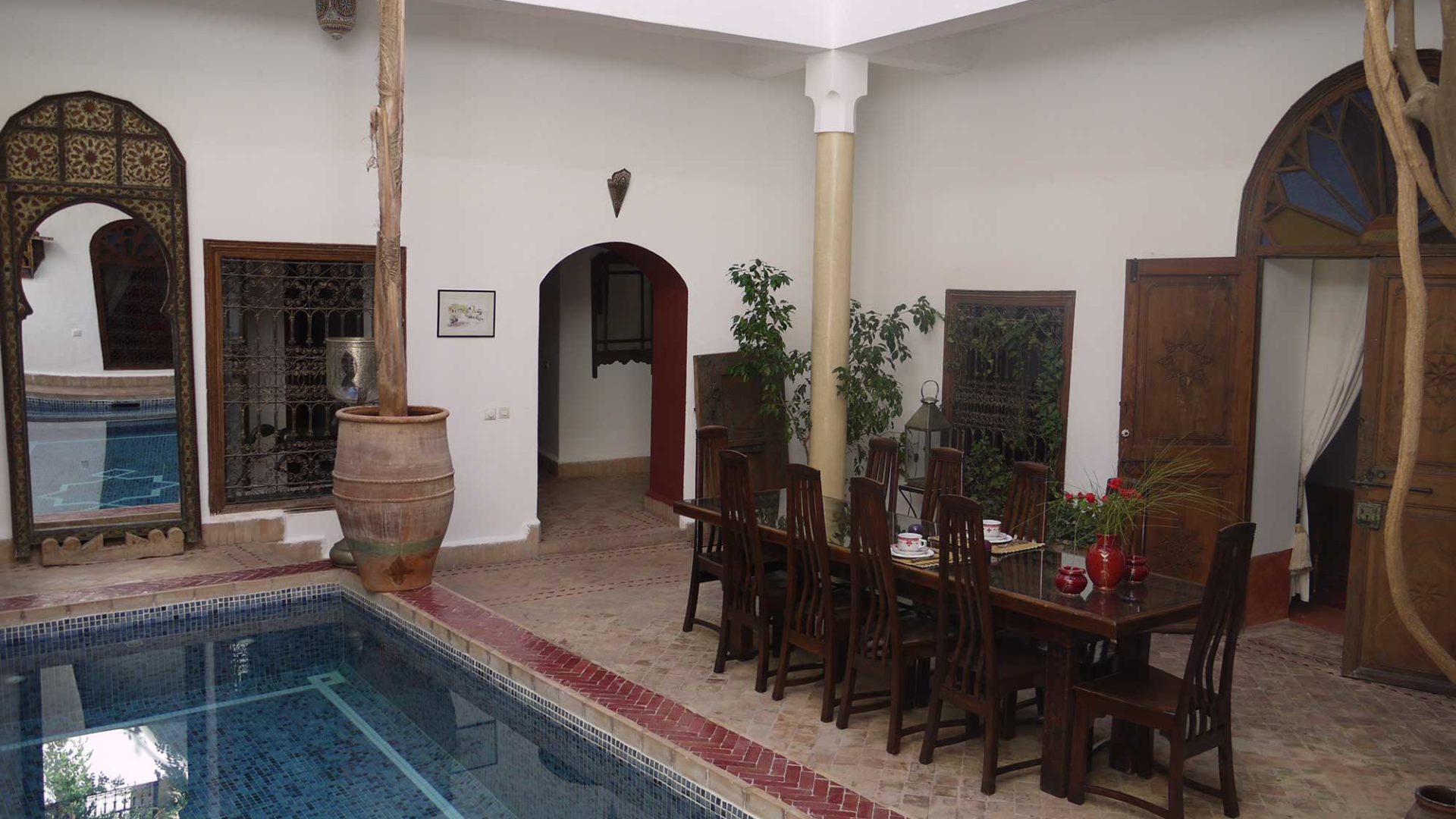 Courtyard at Riad el Zohar