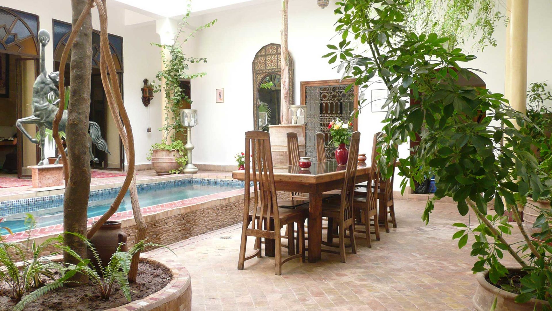 Courtyard at Riad el Zohar