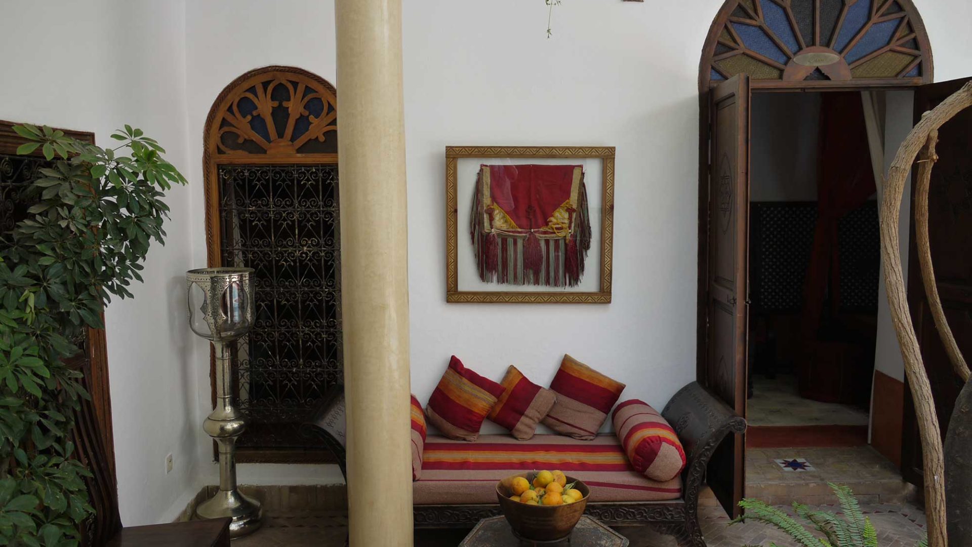 Courtyard at Riad el Zohar