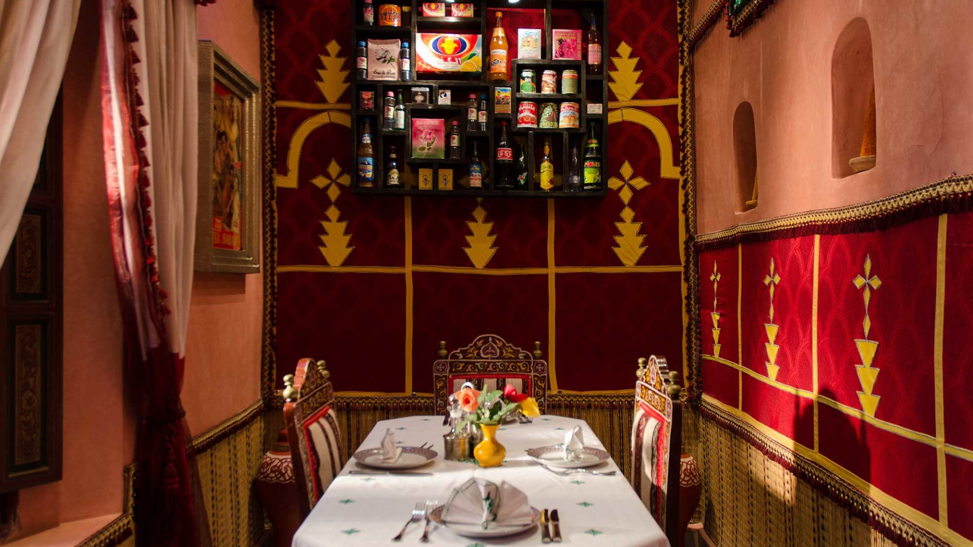 Dining-room at Riad Hikaya