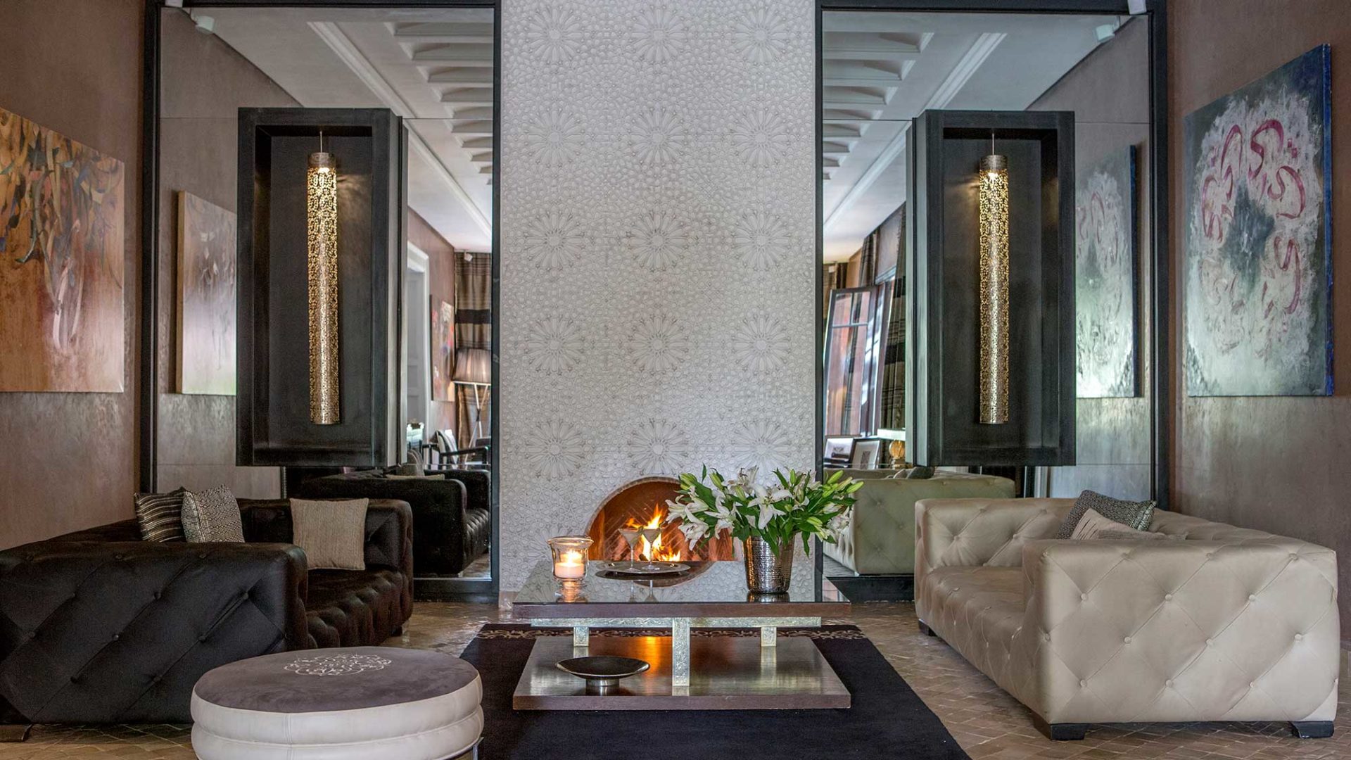 The Maroliano bar at Palais Aziza and Spa