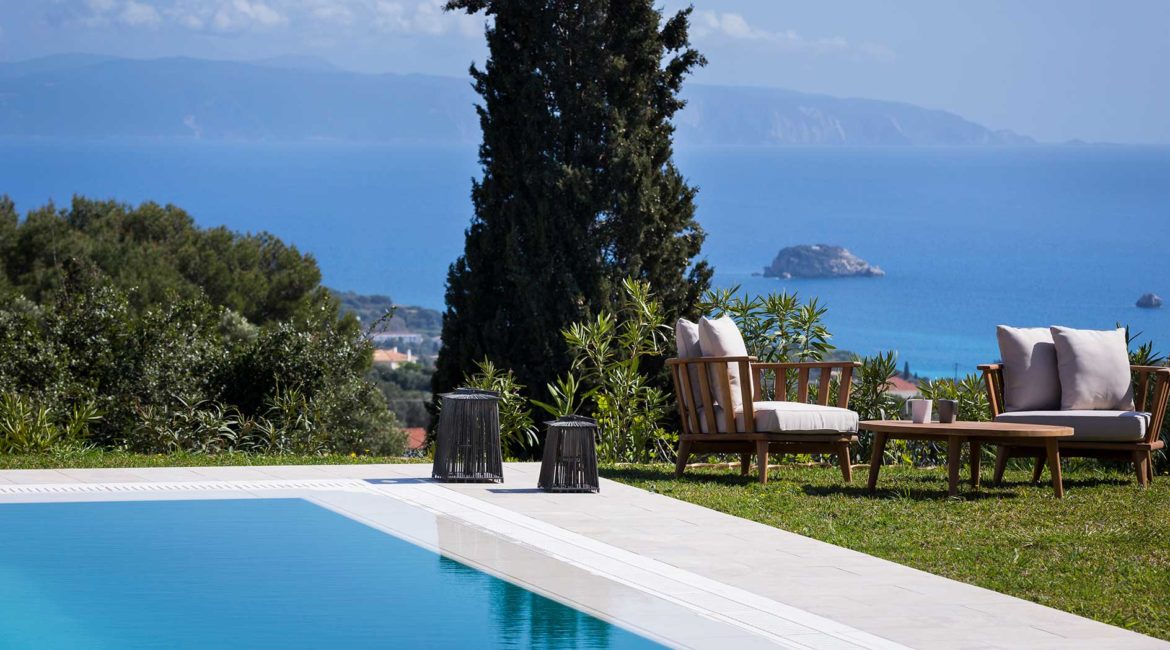 Villa Philoxenia beautiful pool and sea views