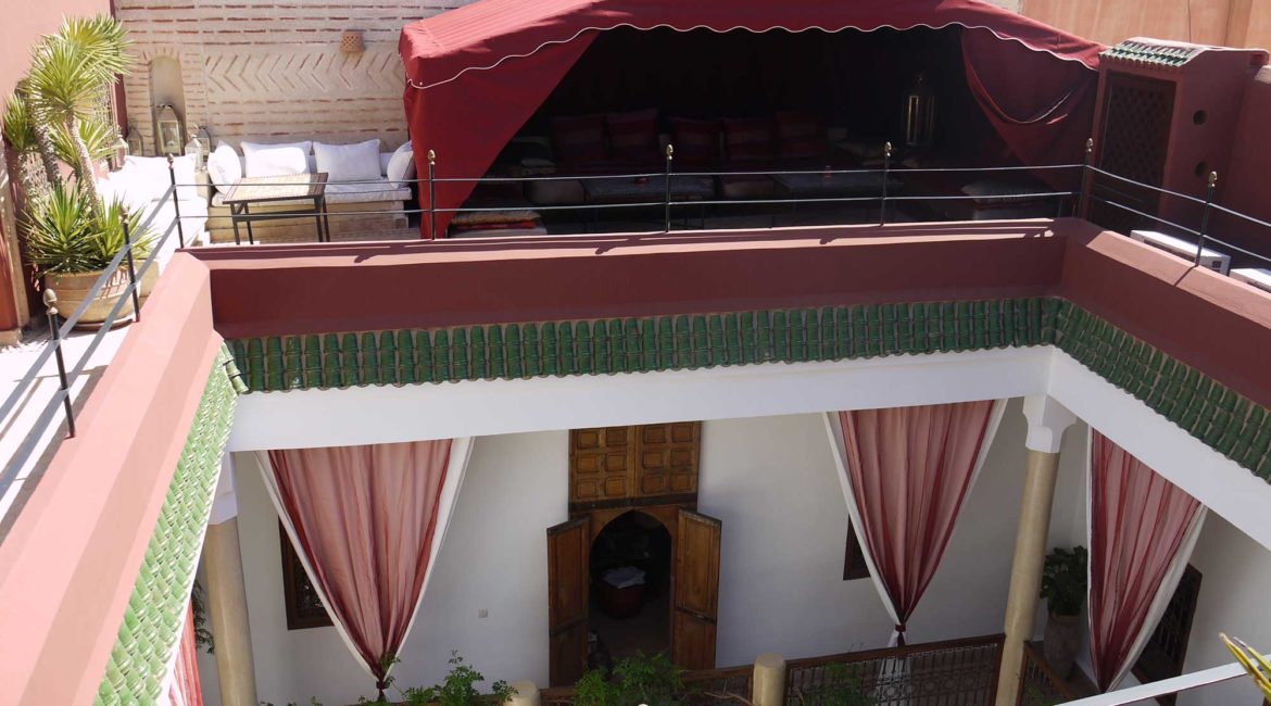 Terrace at Riad el Zohar