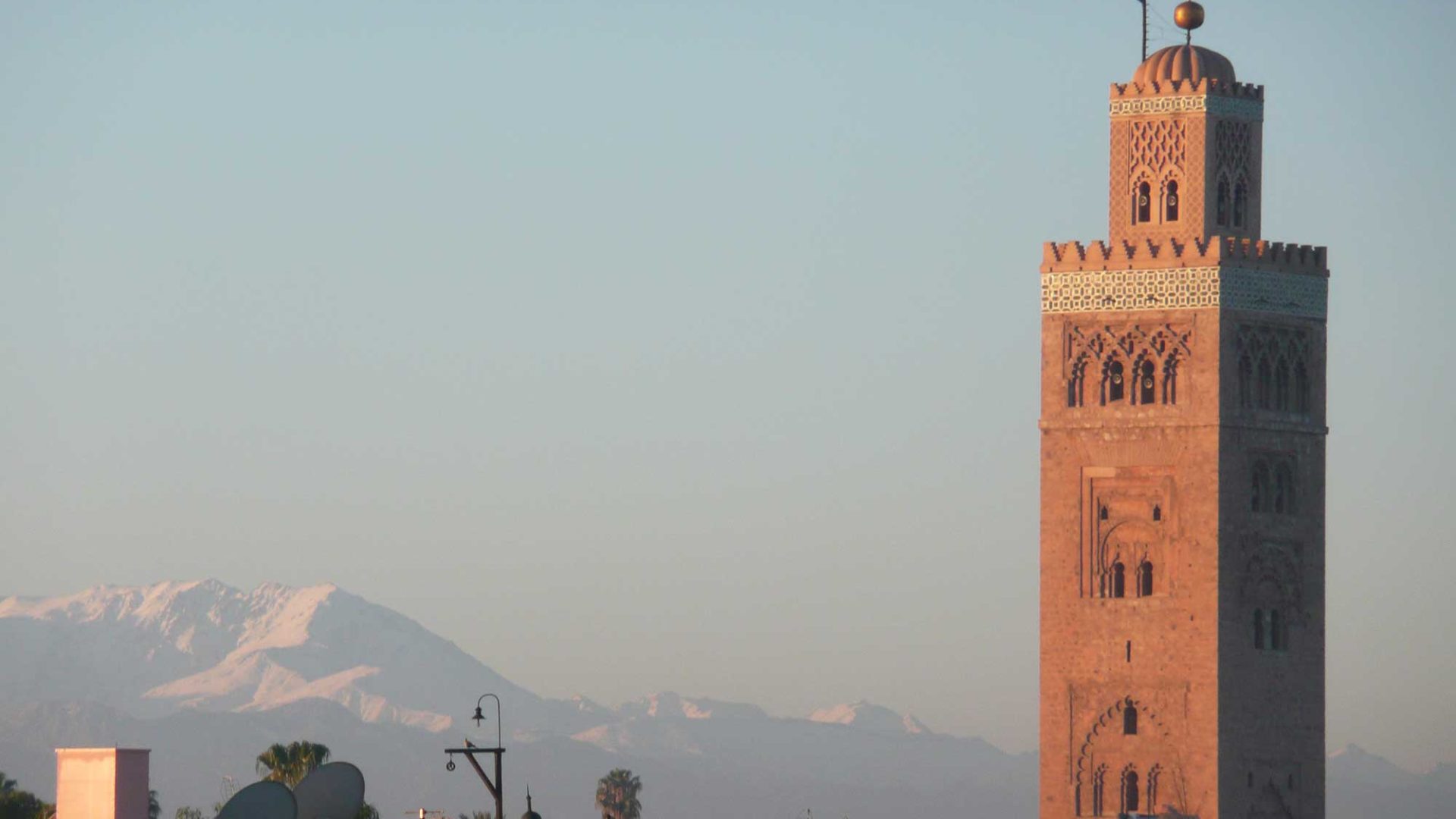 View from the terrace at Riad el Zohar