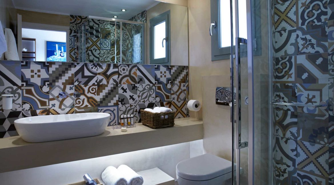 Villa Thea Braunis Horio shower room