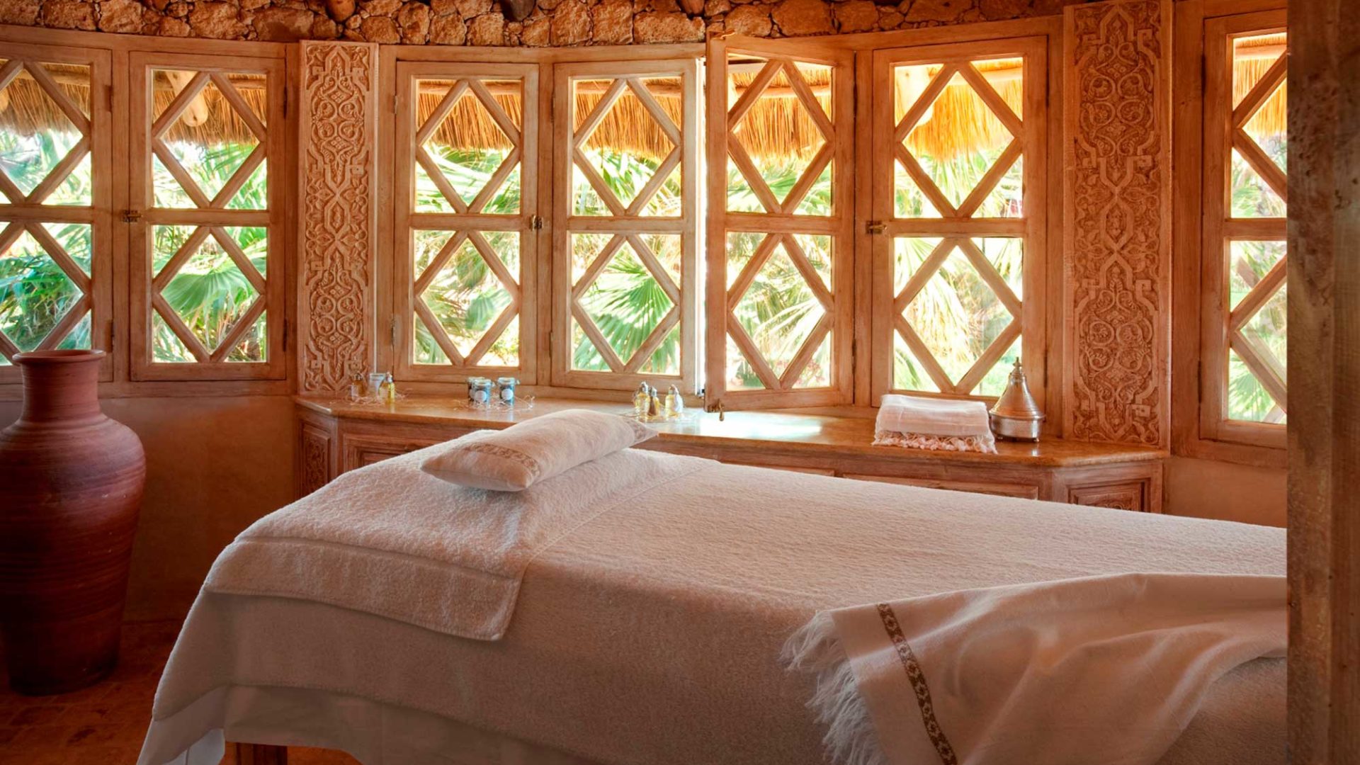 La Sultana Oualidia's massage cabin