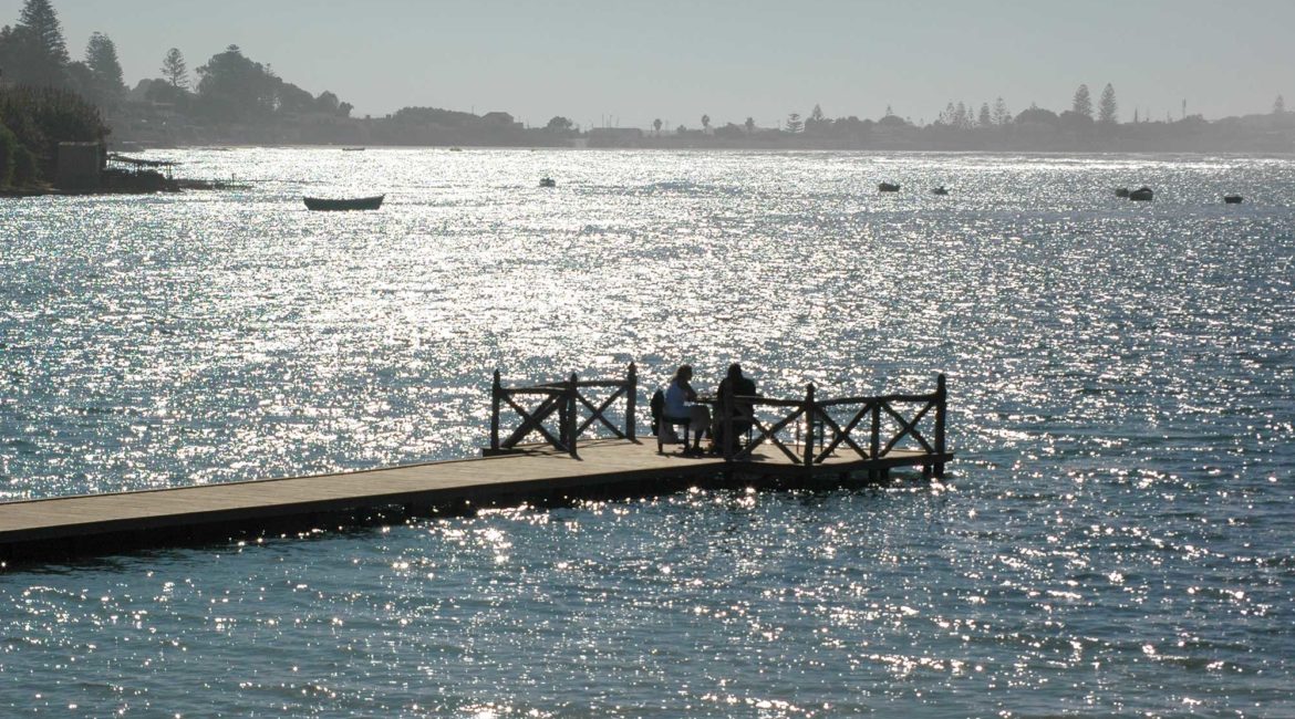 Enjoy a romantic meal on the private jetty at La Sultana Oualidia
