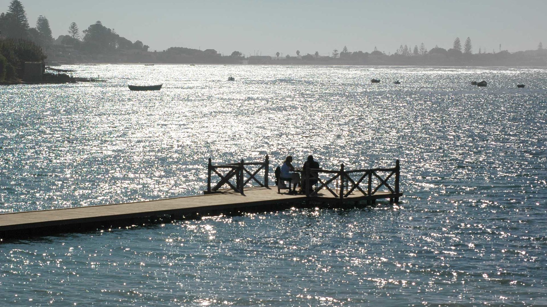 Enjoy a romantic meal on the private jetty at La Sultana Oualidia