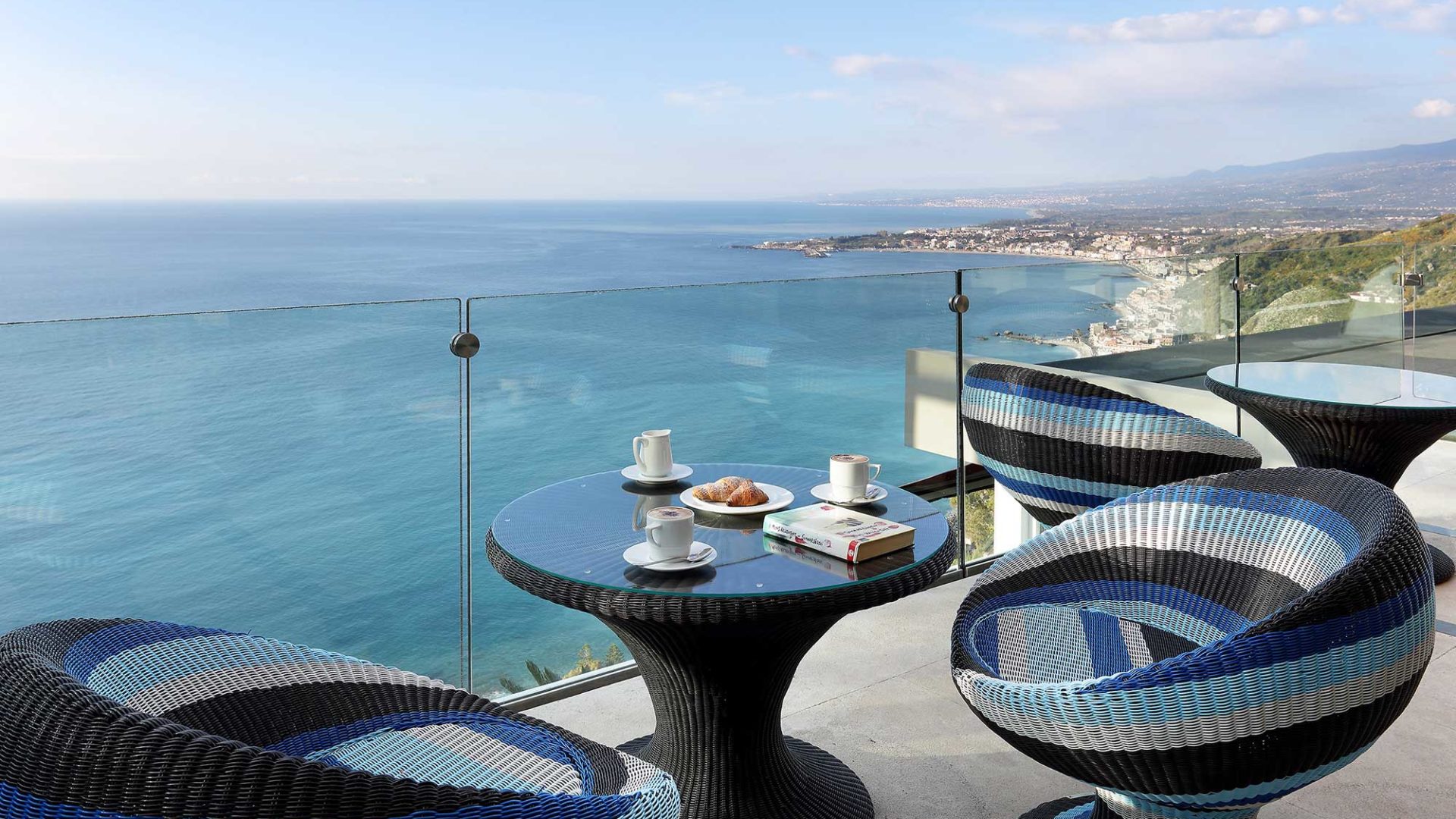 Monte Tauro Hotel's stunning views