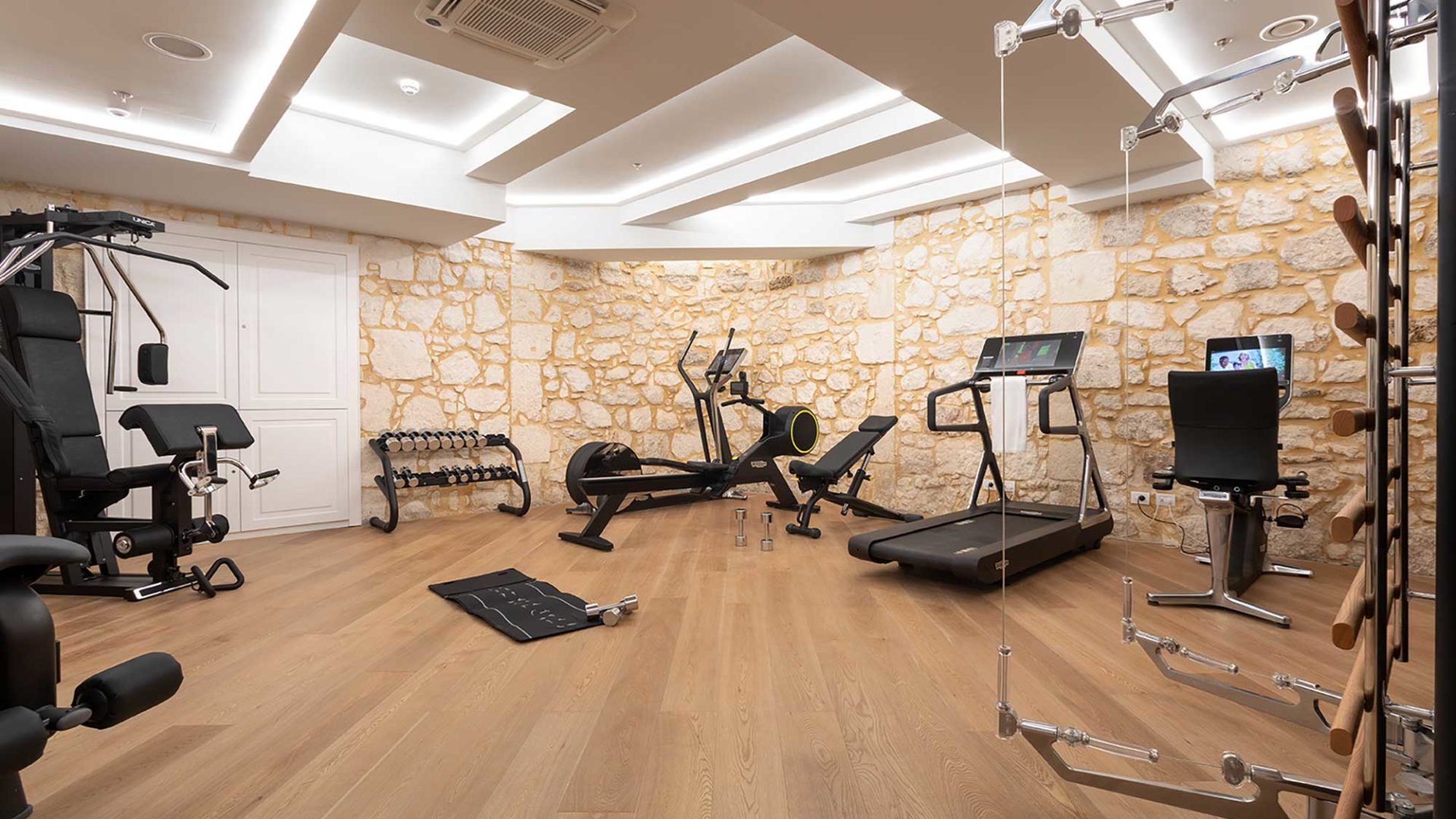 The Fitness room at Ortea Palace