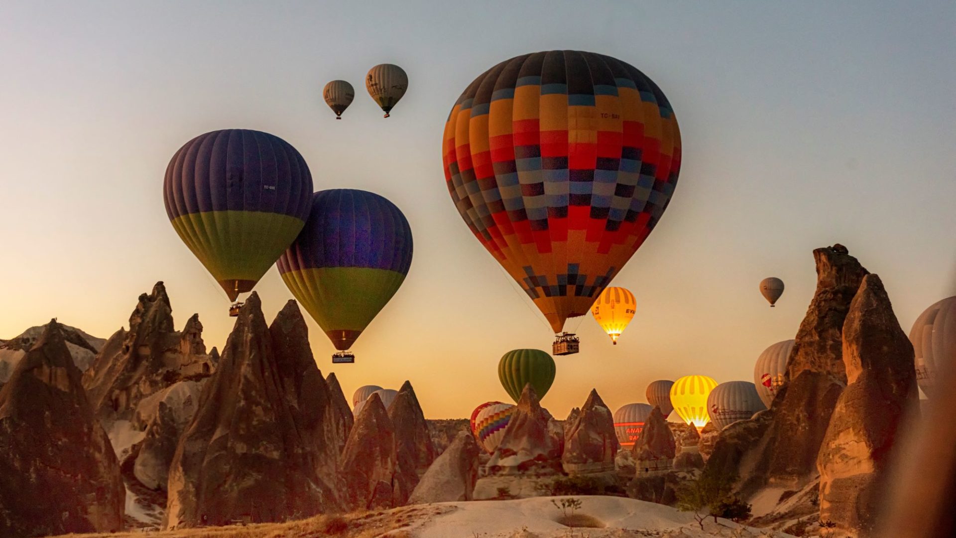 Ballooning in Cappadocia