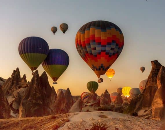 Ballooning in Cappadocia
