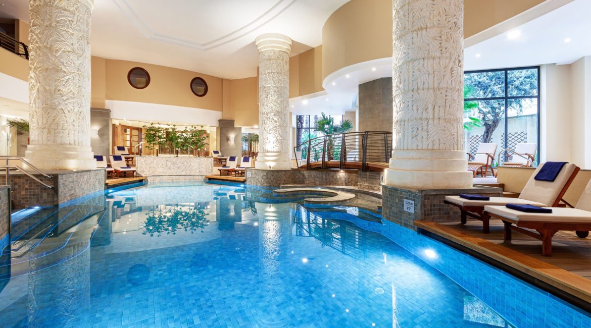 Marriott Malta indoor pool