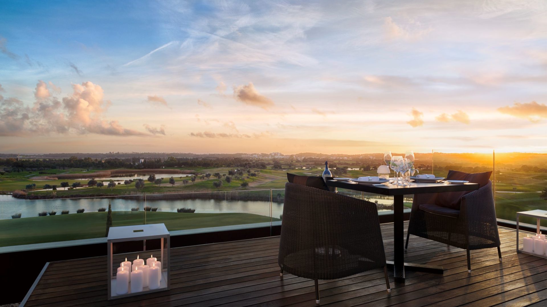 Anantara Vilamoura Algarve Presidential Suite Dining with views