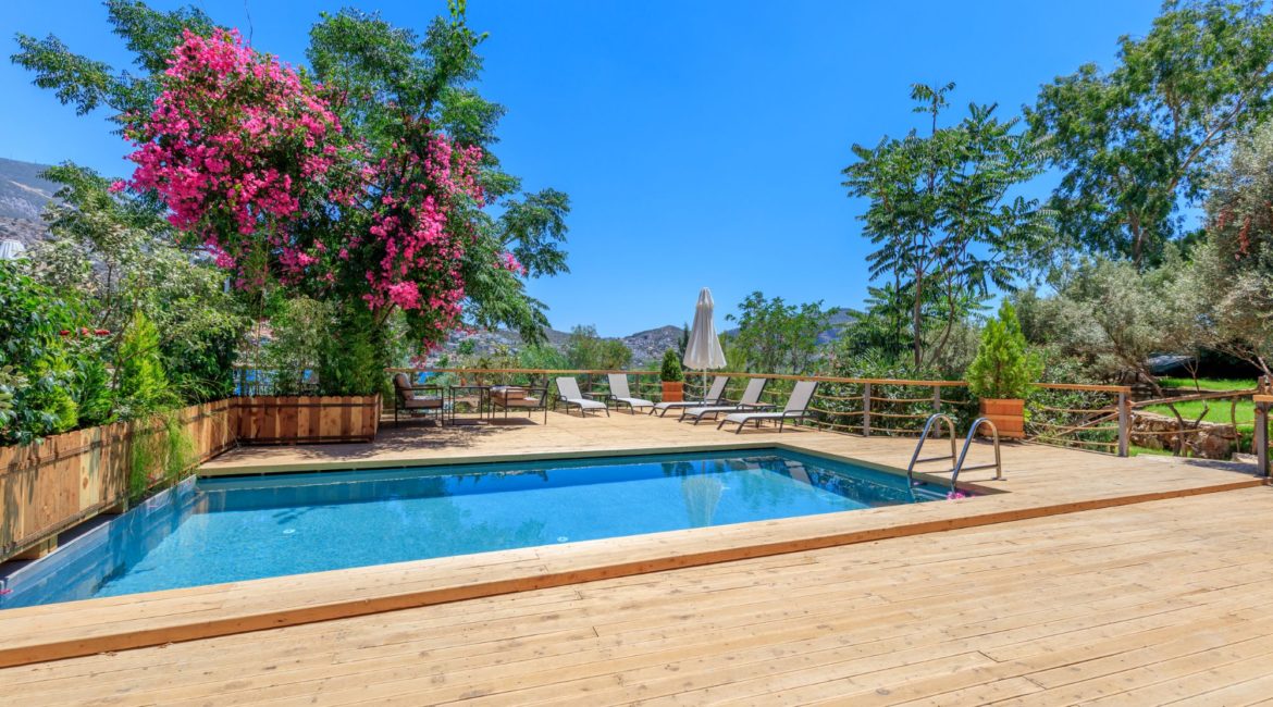 Andriake Pool and sun deck