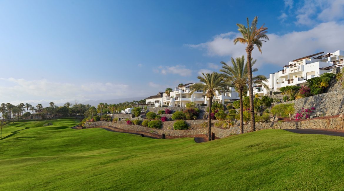 La Terrazas De Abama Suites views from the golf course