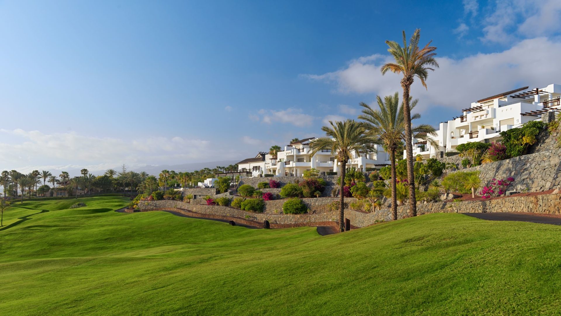 La Terrazas De Abama Suites views from the golf course