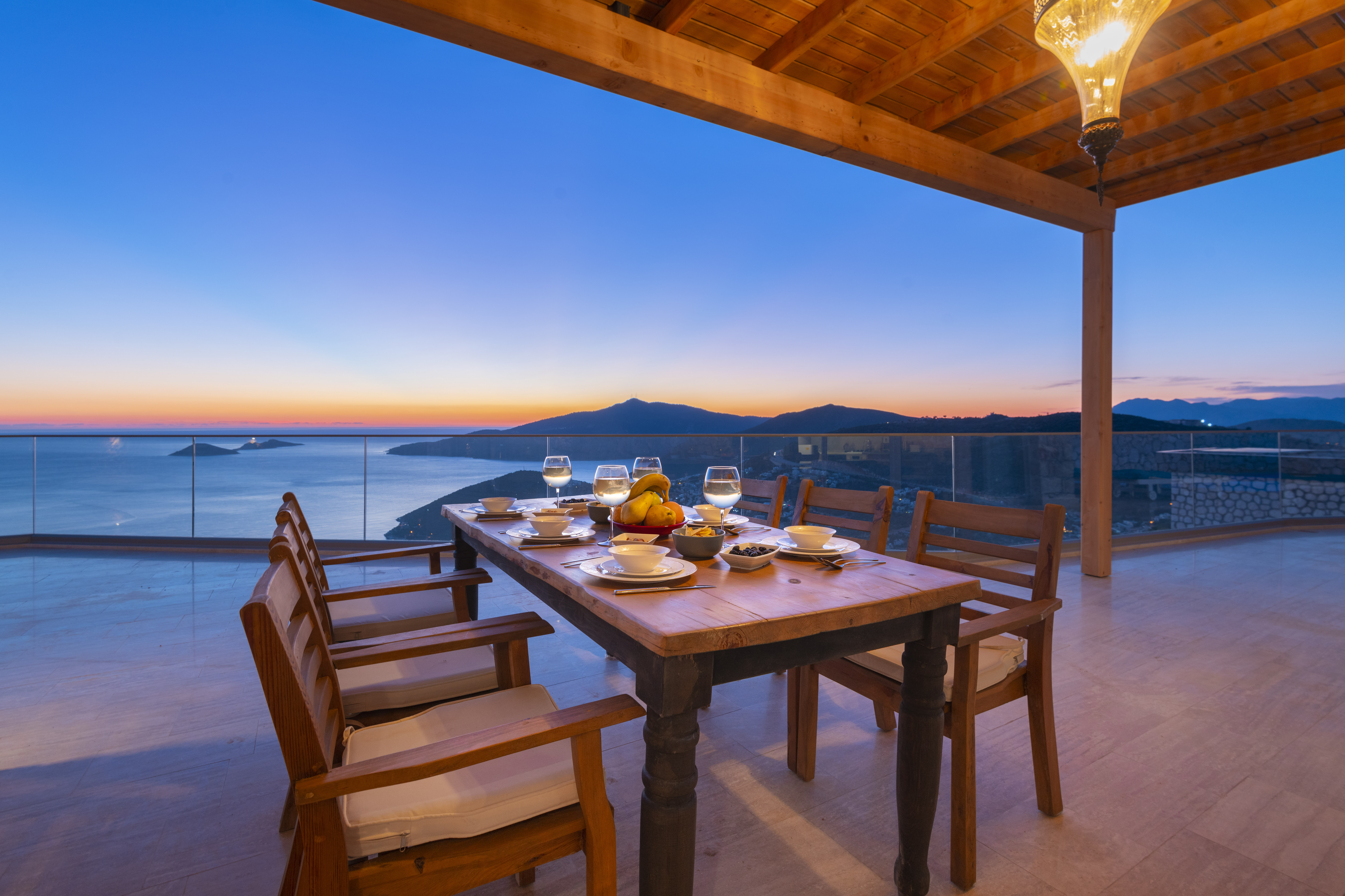 Villa Kaya alfresco dining terrace