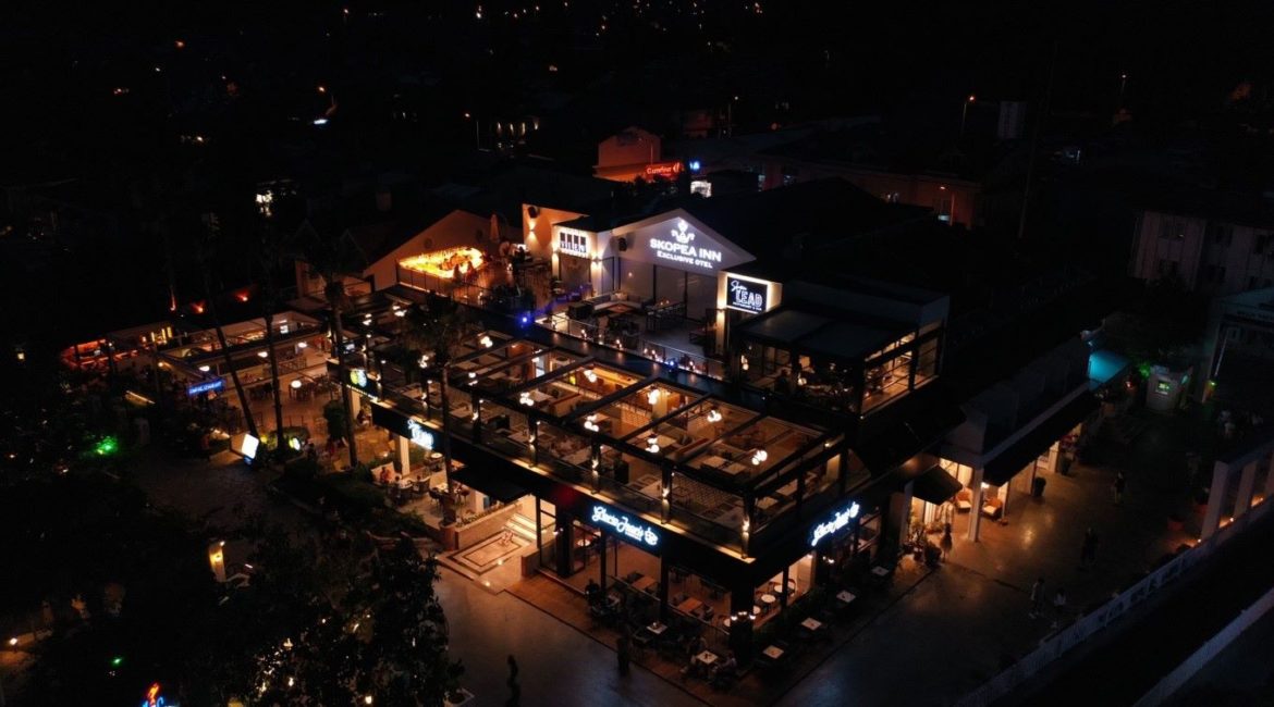 Skopea Inn Aerial Photo