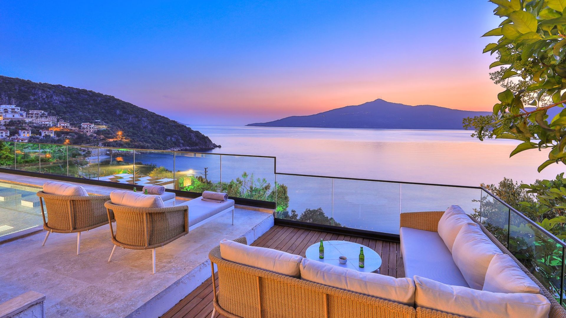 Stunning Sunset at Villa Porto