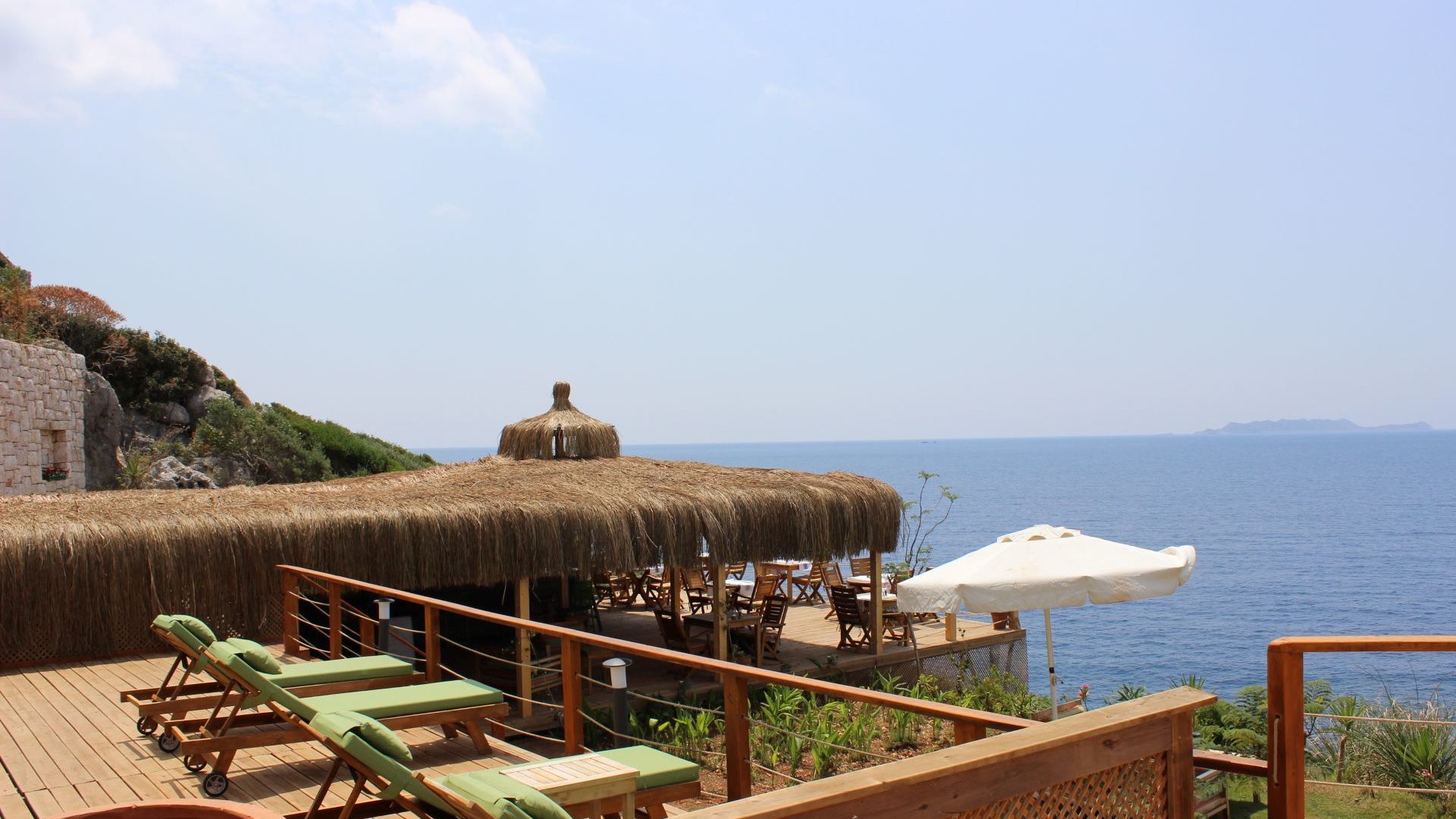 Mandalina Day Beds By the Main Pool