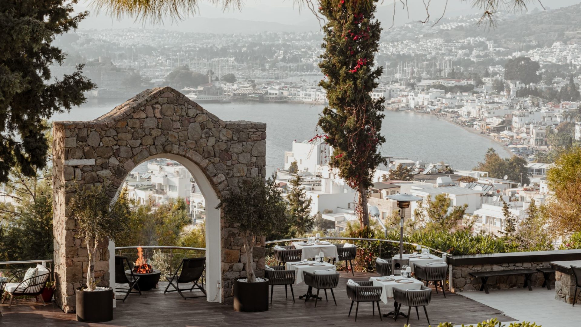 Manastir evening ambience and bodrum views