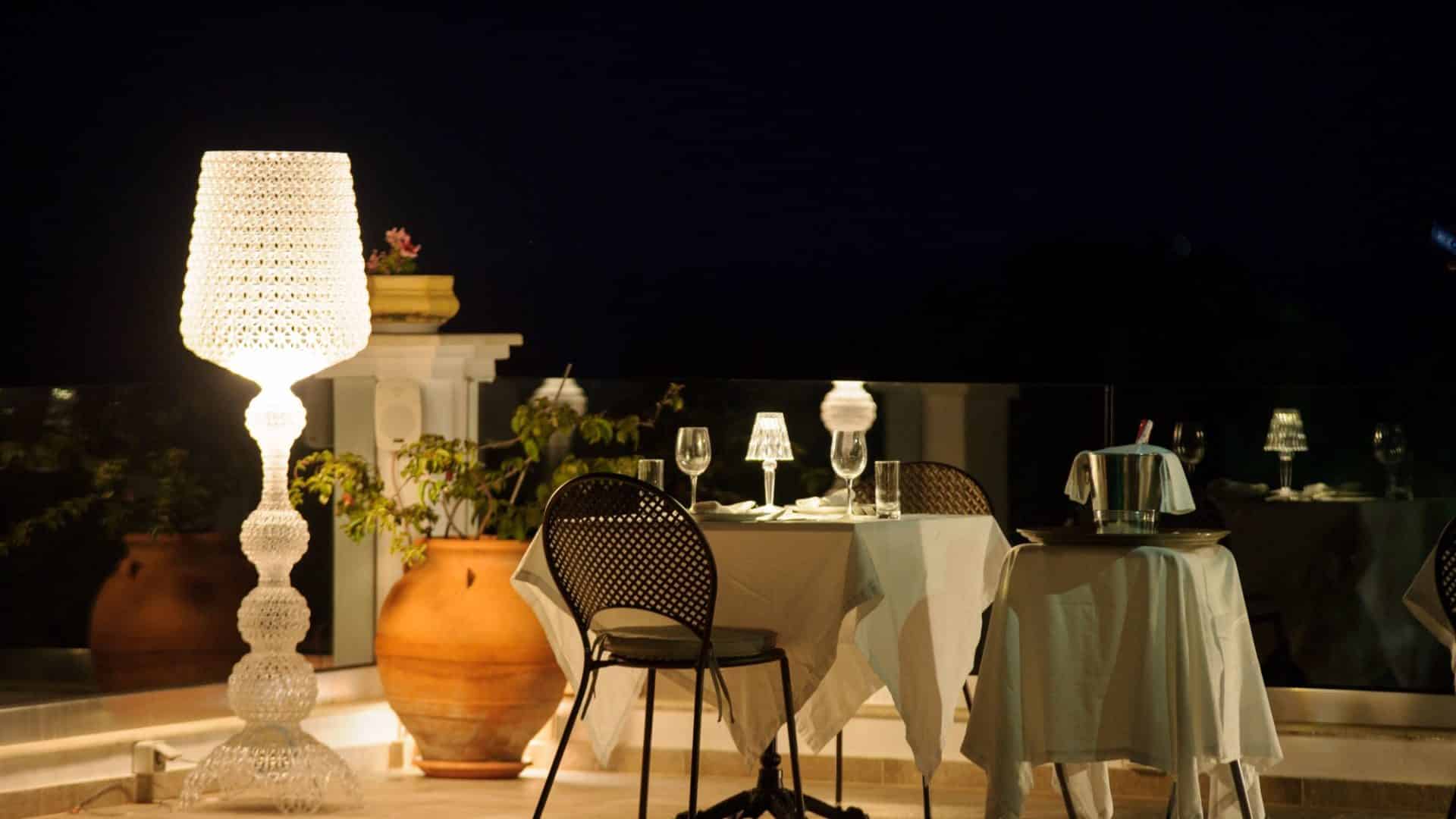 Irida Boutique Hotel Four Elements Dinner Setting