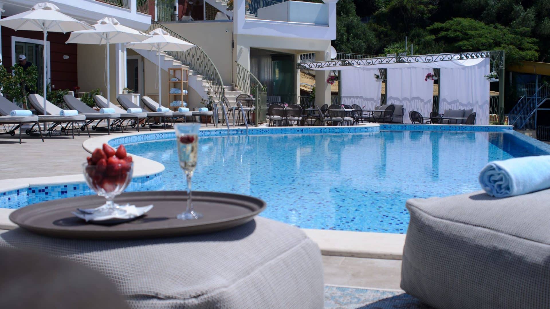 Irida Boutique Hotel Swimming Pool and Pool deck