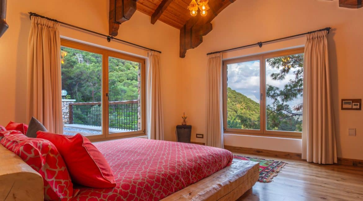Gemile Second Master Double Bedroom with Gemile views