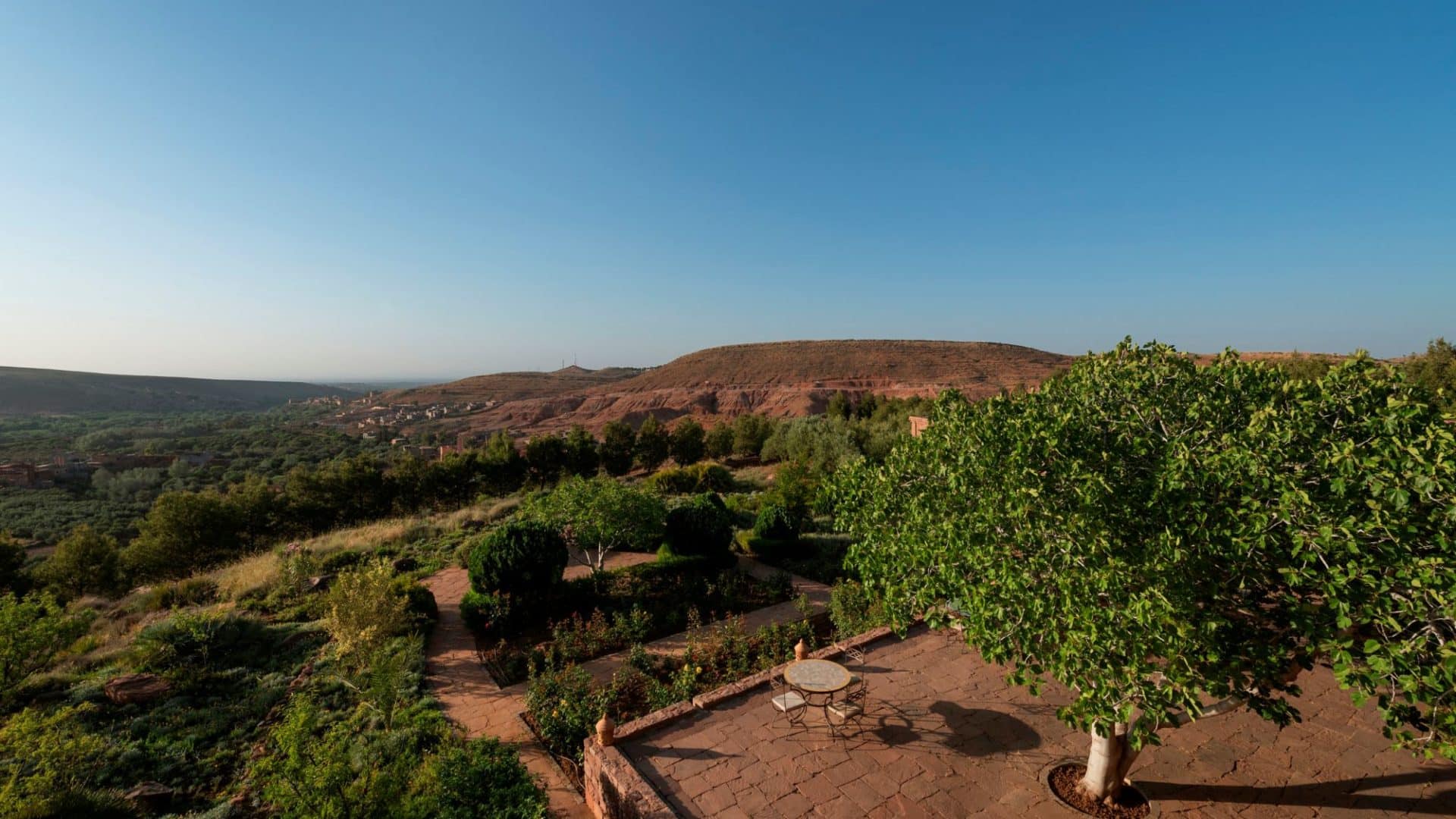 KASBAH ANGOUR GARDEN FACING NORTH