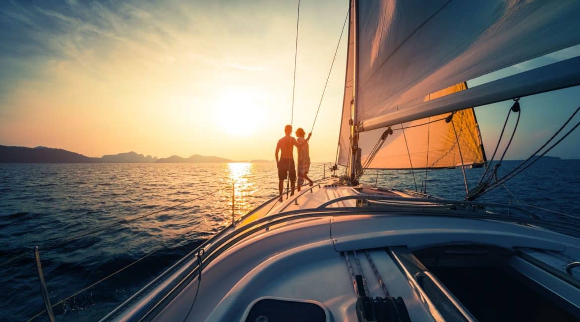Sailing at Gokce Gemile