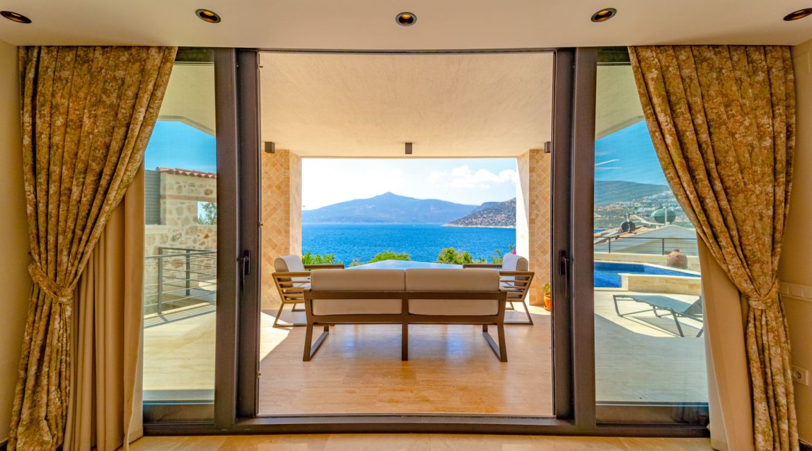 Villa Mavi Deniz indoor outdoor living