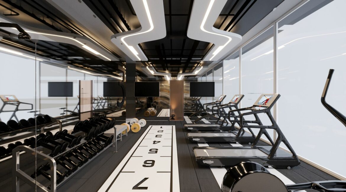 The Lure Hotel Gym