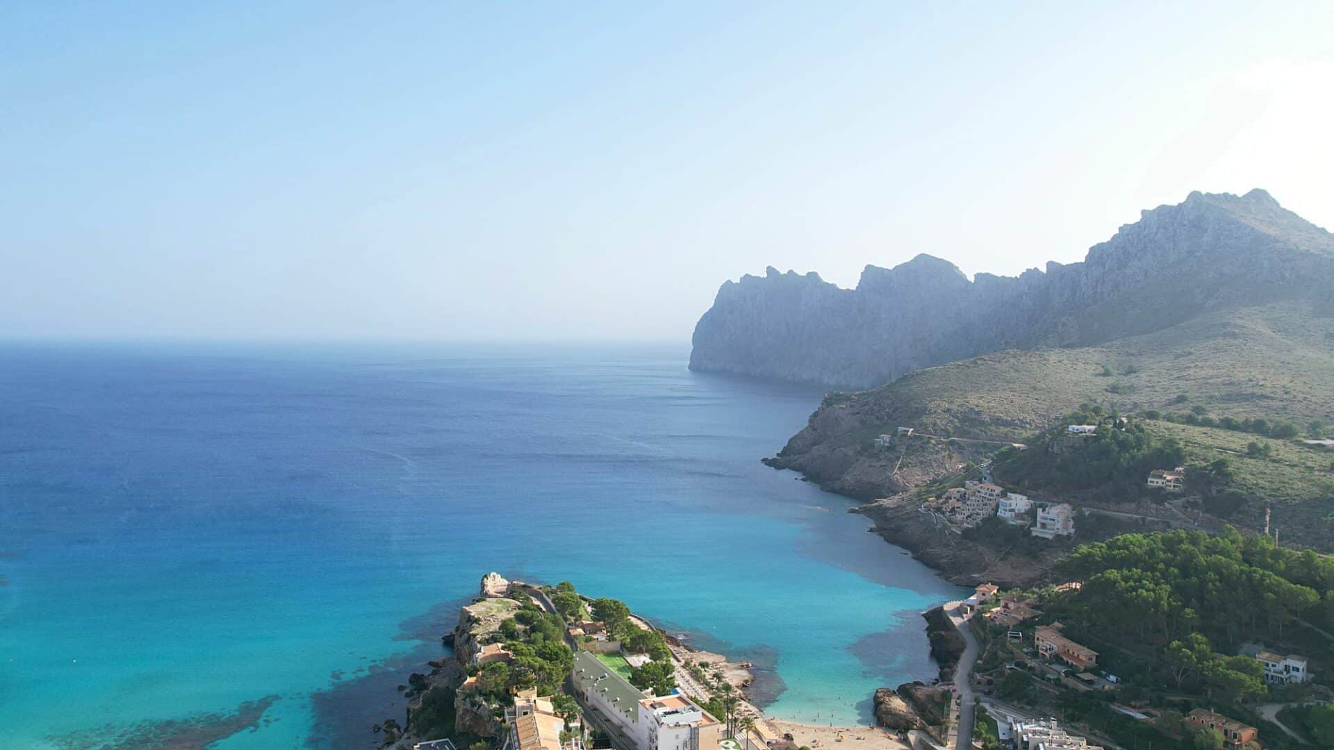 Cala Sant Vicenc seascapes