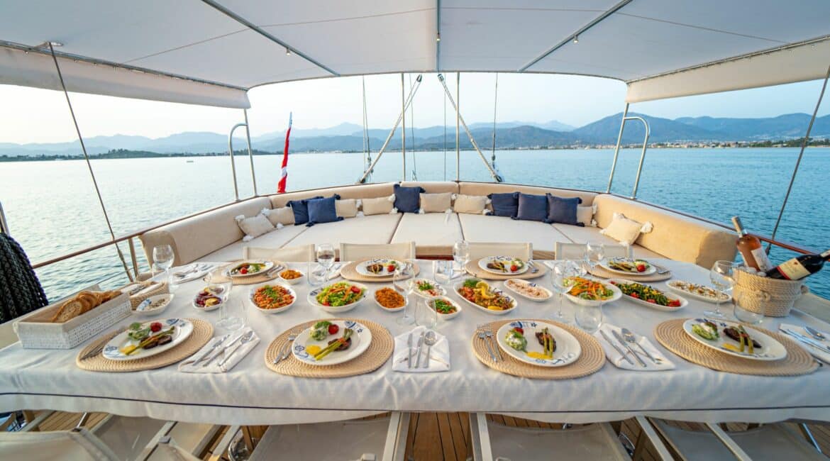 Happy Days - Aft Deck Dining Area