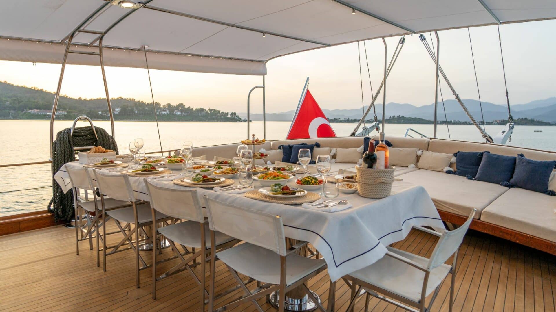 Happy Days - Aft Deck Dining Area 2