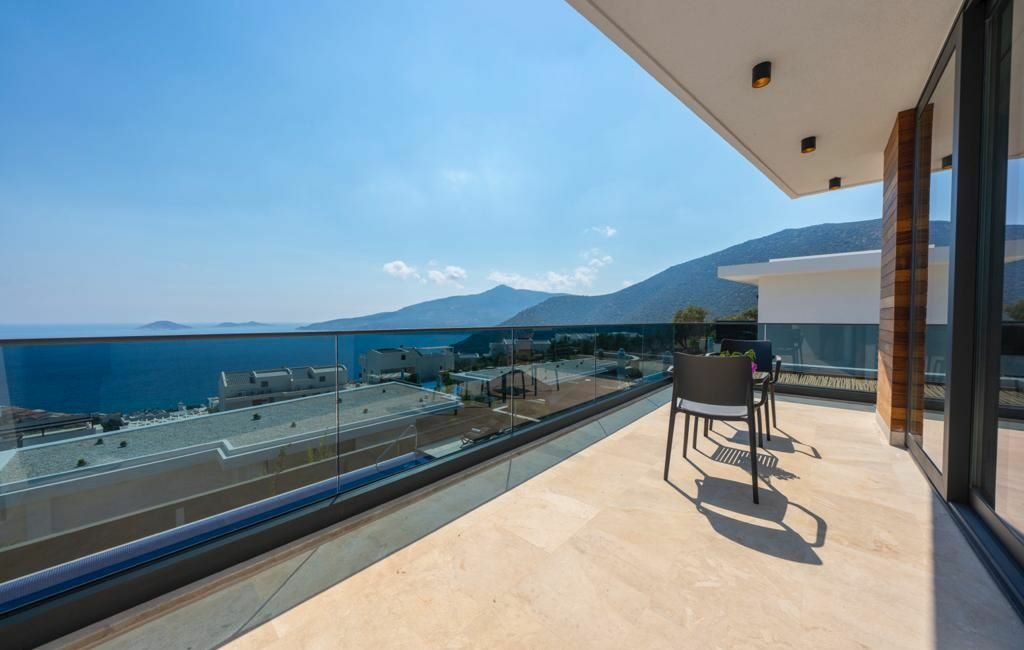 Villa Recep balcony and mouse and snake island views