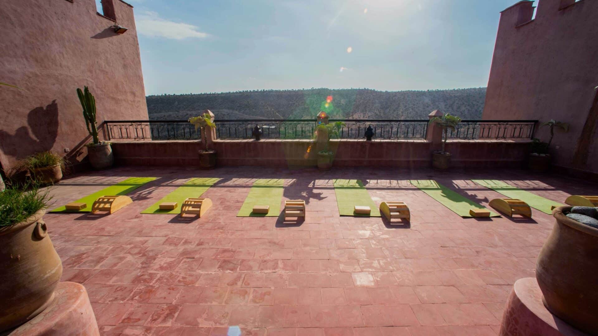 Atlas Kasbah Alfresco Yoga Terrace