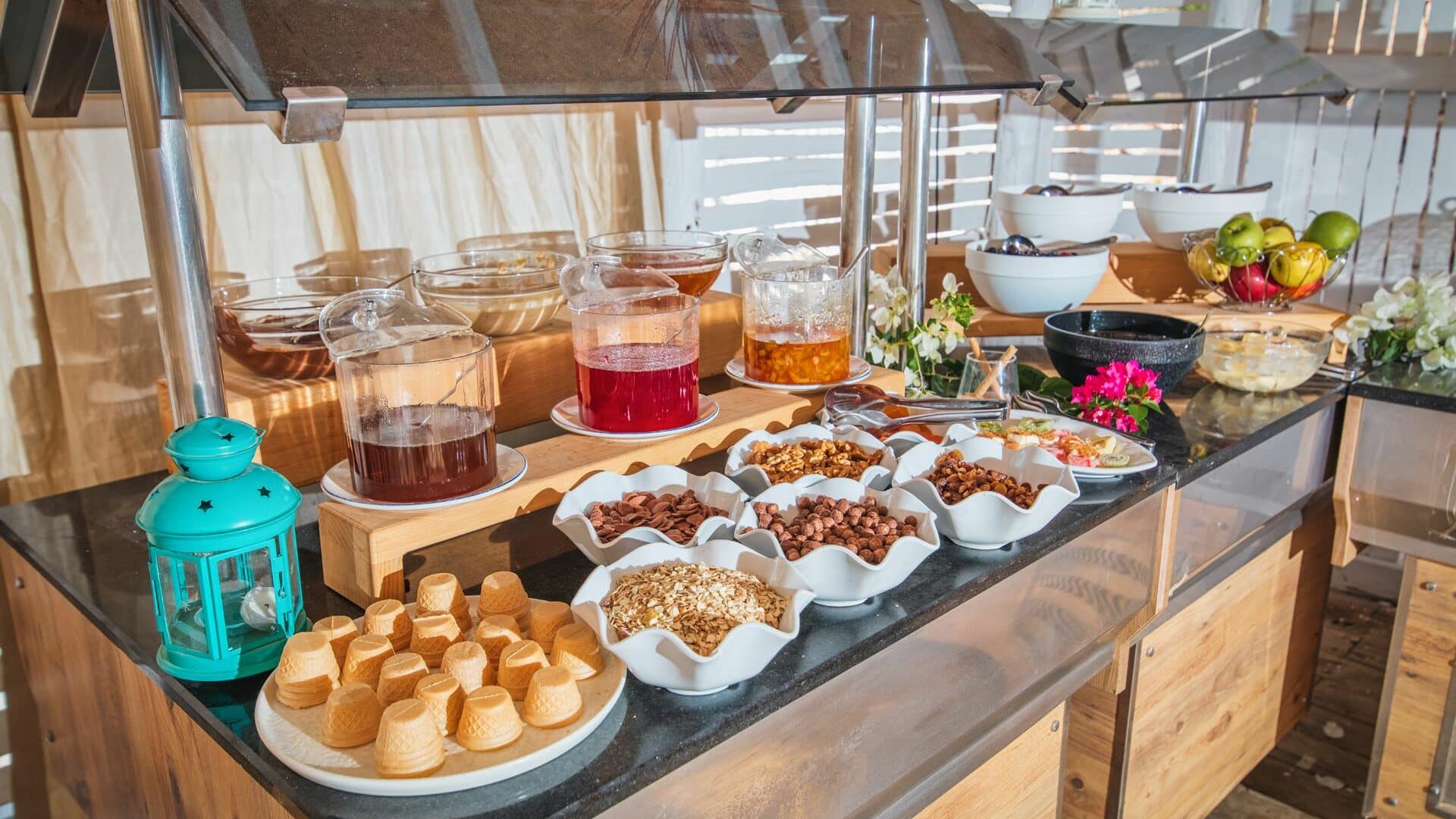 Likya Gardens Breakfast Buffet Service