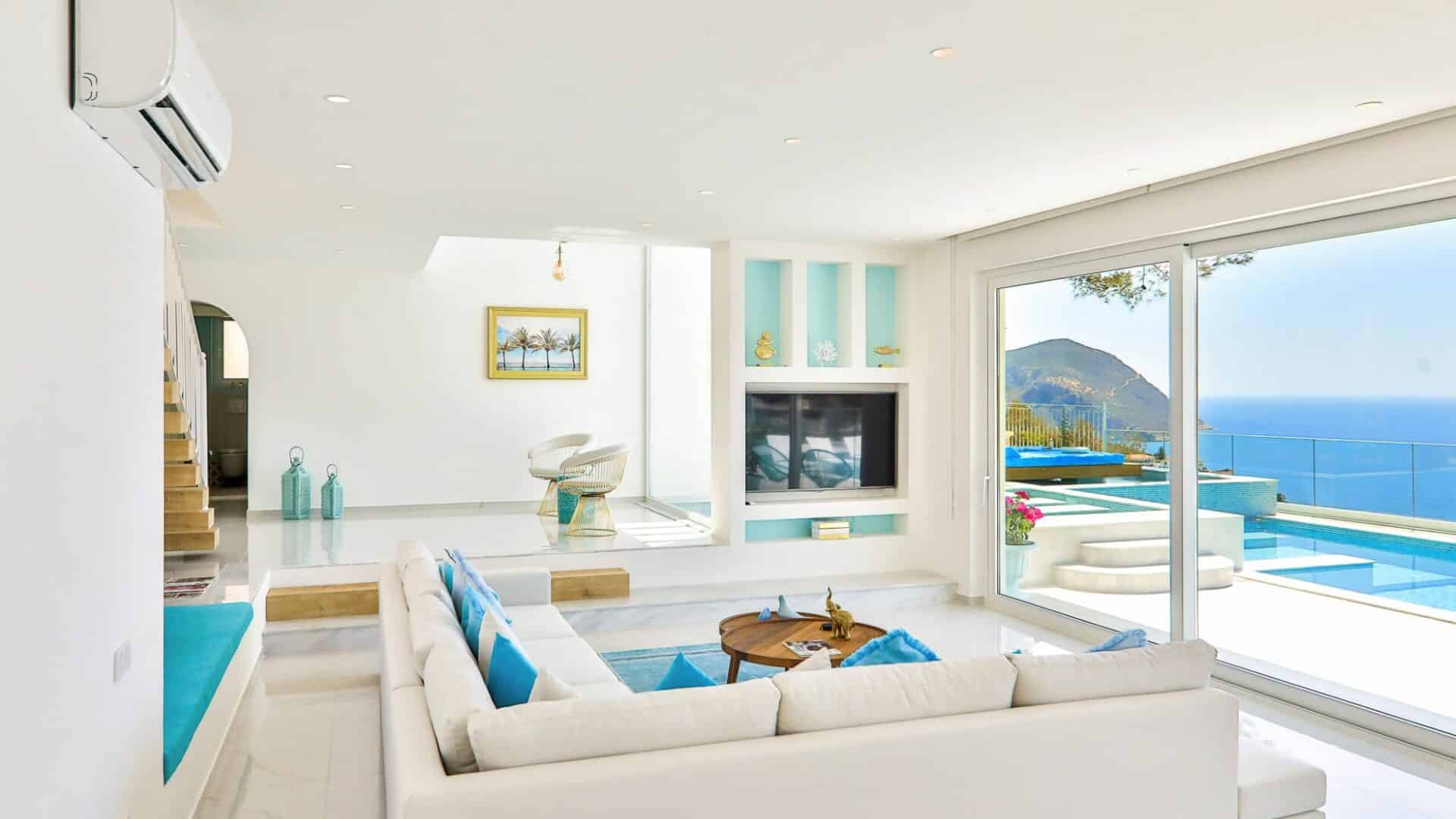 Villa Bella Mare contemporary interiors