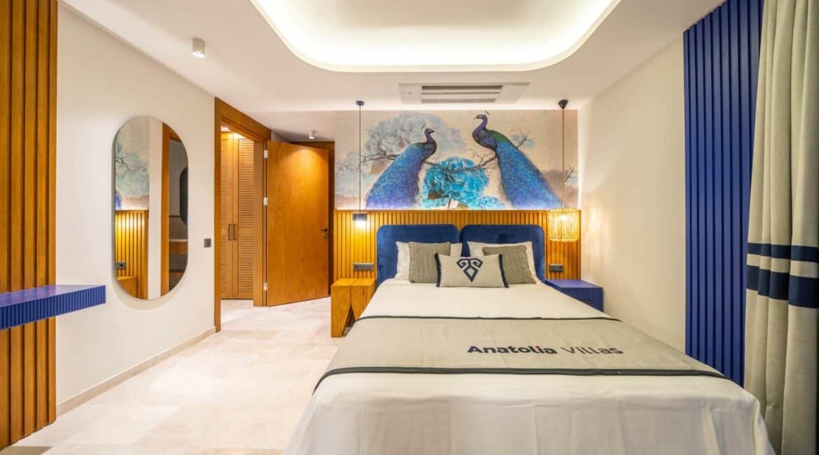 Villa Anatolia beautifully appointed double bedroom
